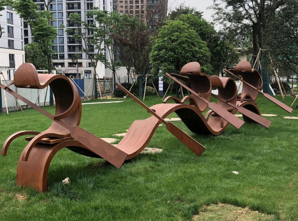 天心锈钢板造型