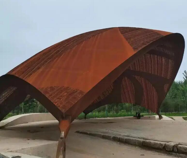 天心耐候钢幕墙案例